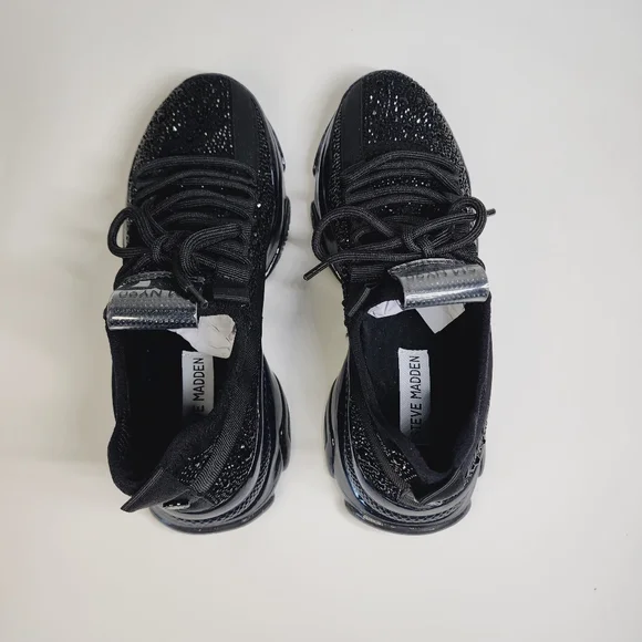 Steve Madden Rhinestone Sneakers - Picture 8 of 12